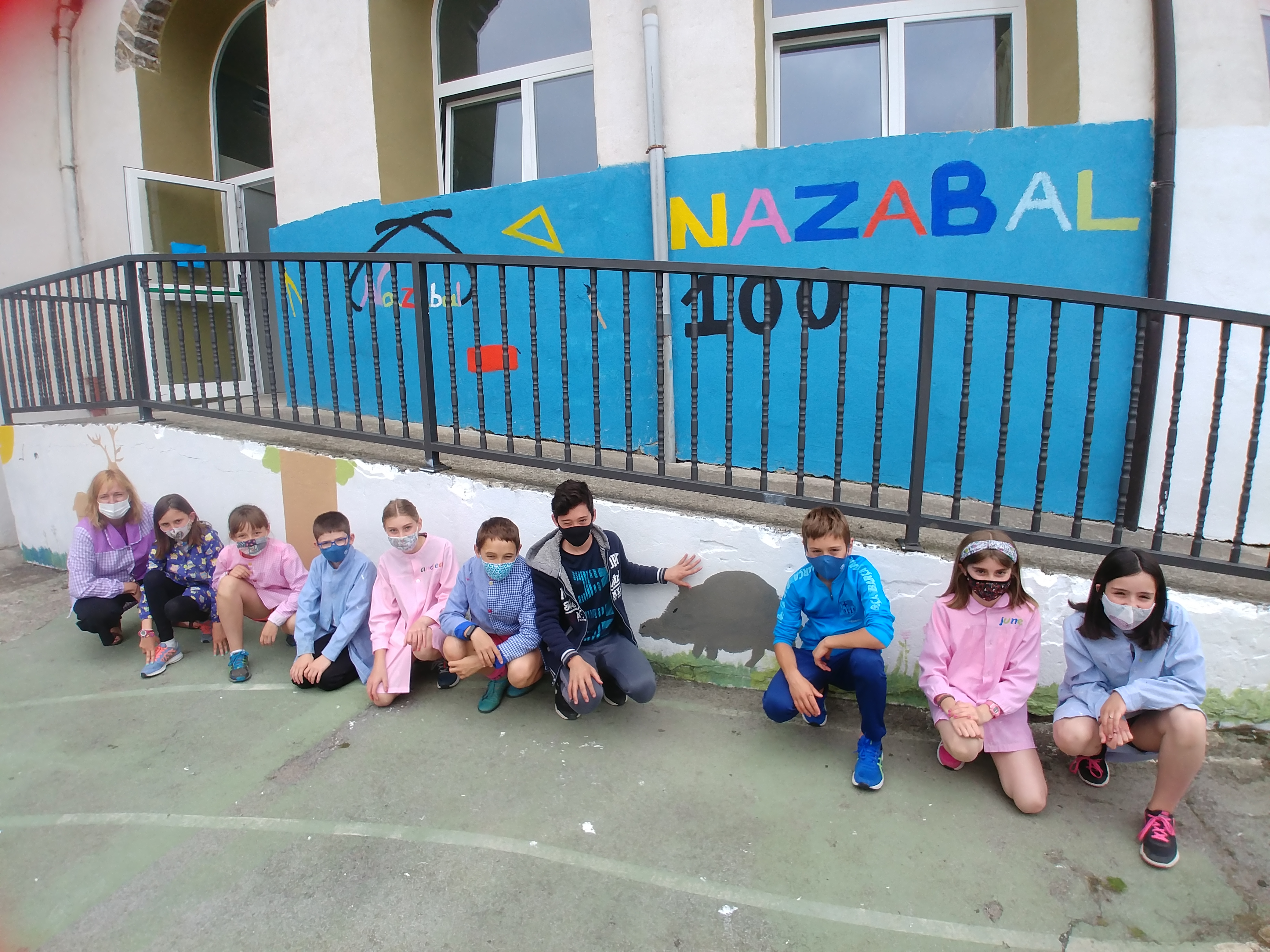 Comienzan los preparativos para celebrar el l Centenario de la escuela Nazabal de Areso